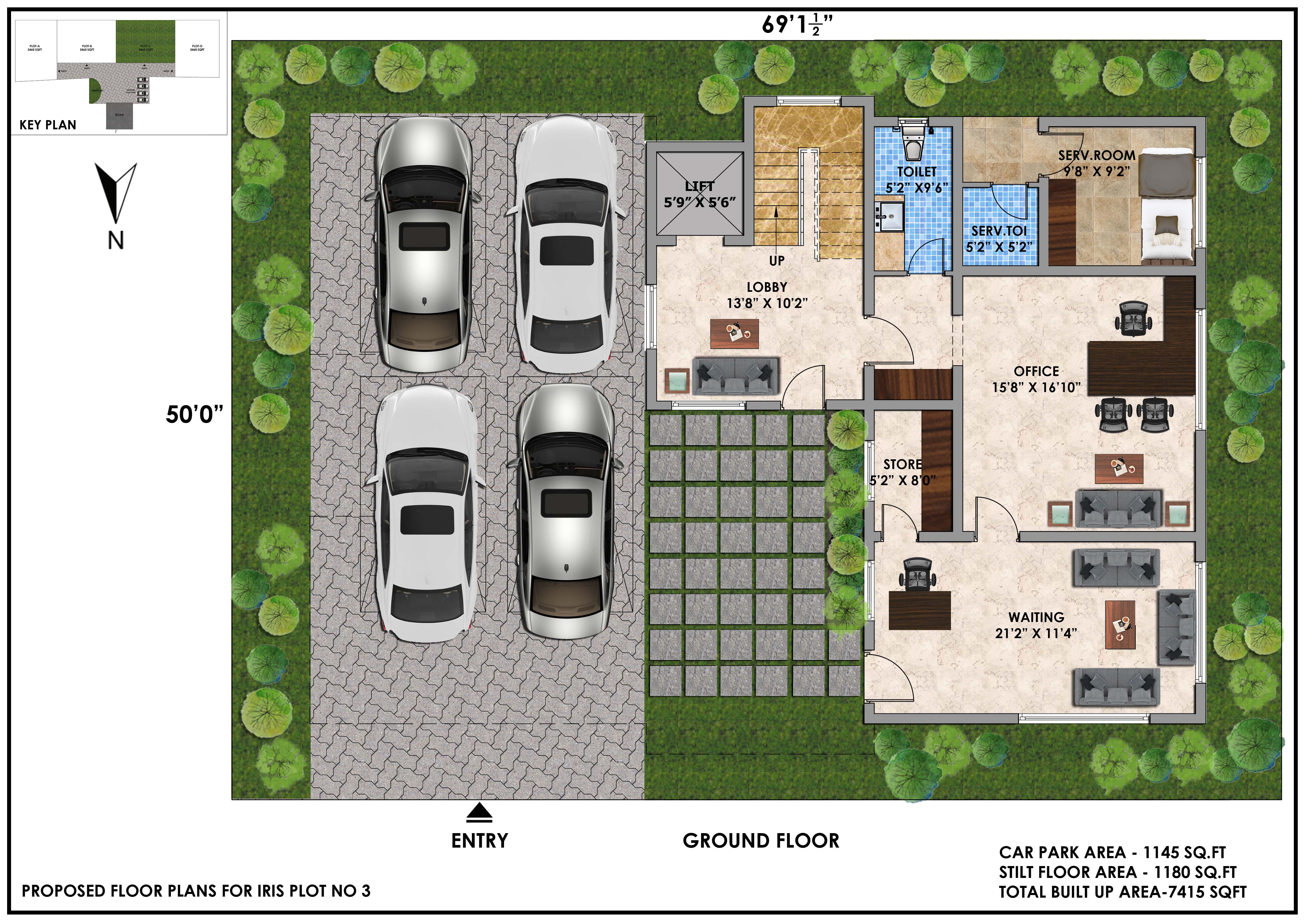 01_groundfloor - KSquare Architects - architects in chennai, interior ...